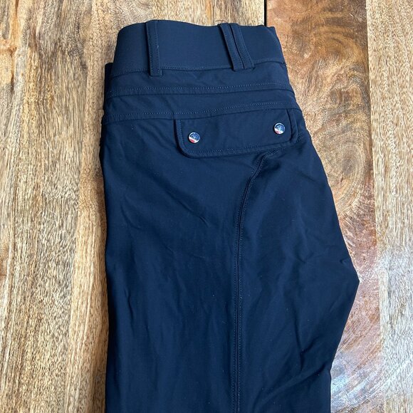 Ariat Pro Series -Tri Factor Grip Knee Patch Breech  Womens Size 30 - Picture 2 of 9